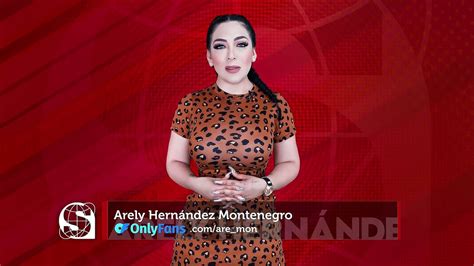 onlyfans montenegro|Latina weather girl Arely Hernandez Montenegro